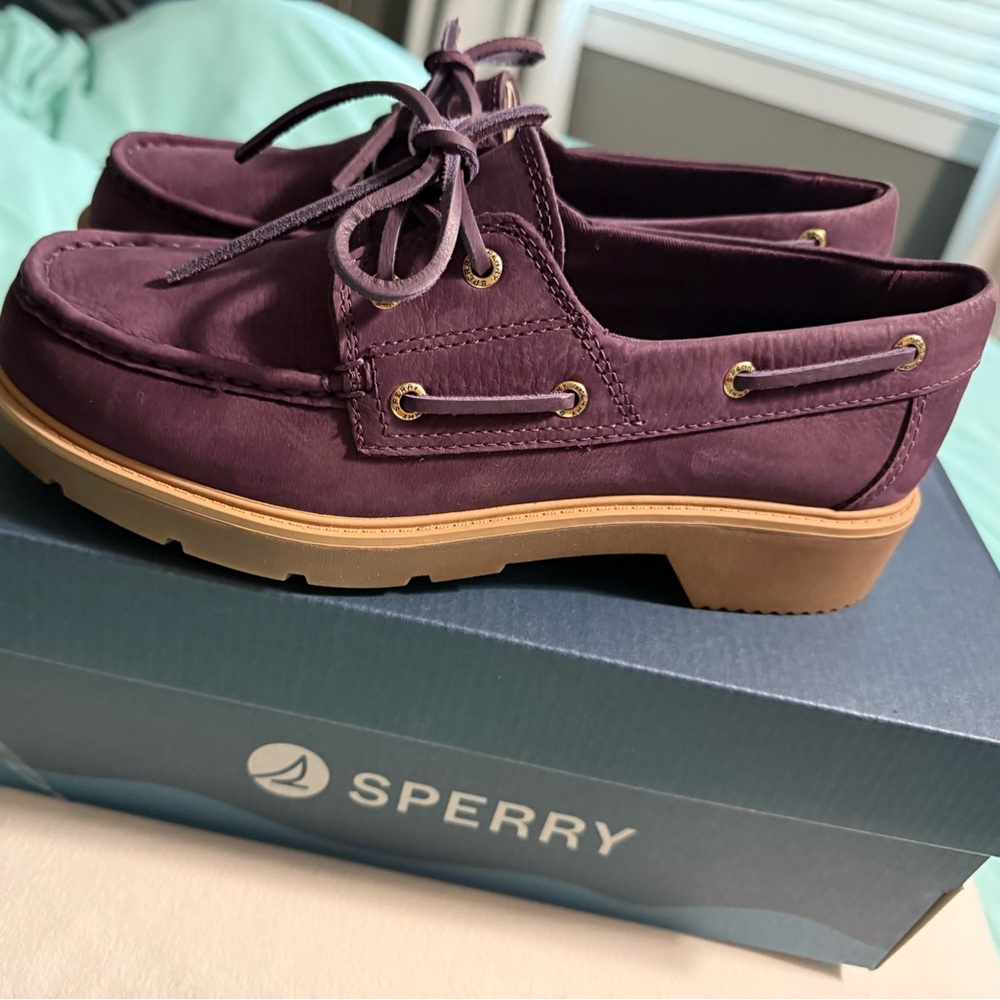 Sperry Women's Burgundy Loafers